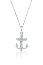 Load image into Gallery viewer, Gold and Diamond Anchor Pendant - Goldhaus &amp; Alexander Jewelry Design
