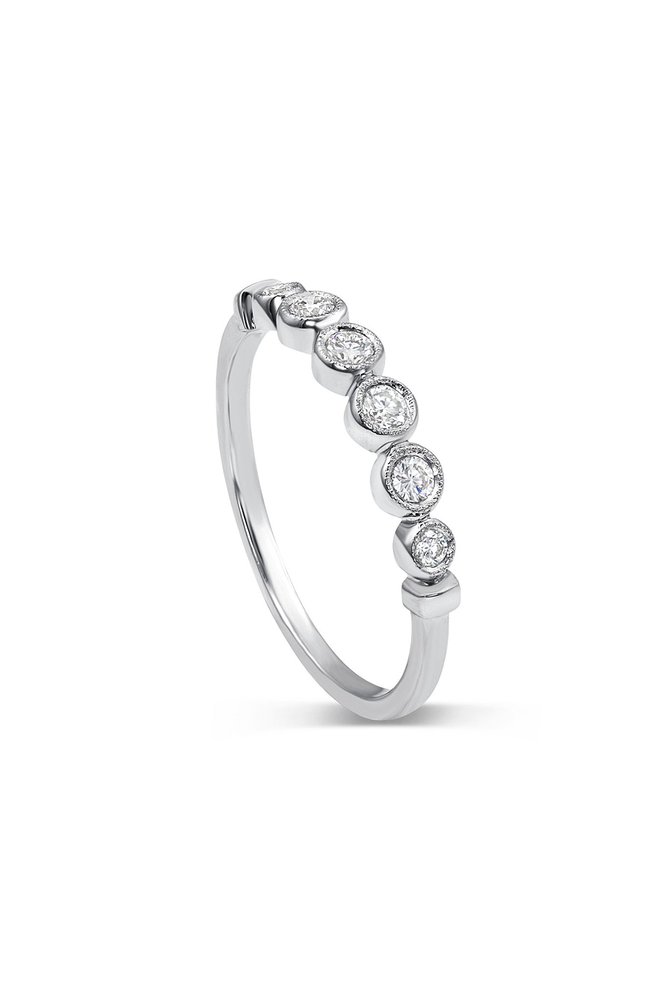 White Gold Diamond Ring Aria - Goldhaus & Alexander Jewelry Design
